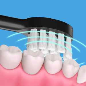 Replacement Flossing Toothbrush Heads with Covers for Water pik