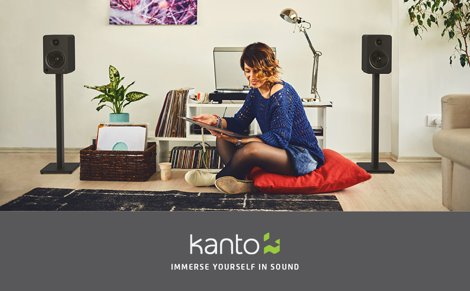 kanto st series speaker floor stands 