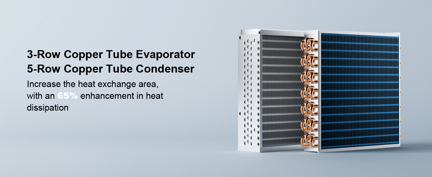 8-Row Copper Tube