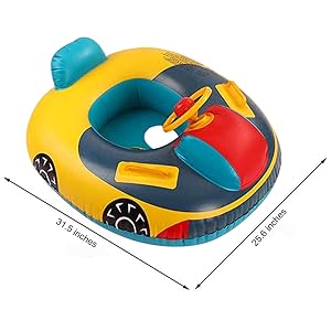 round giant small large heavy duty fox dog dinosaur funny swim pool float for kids
