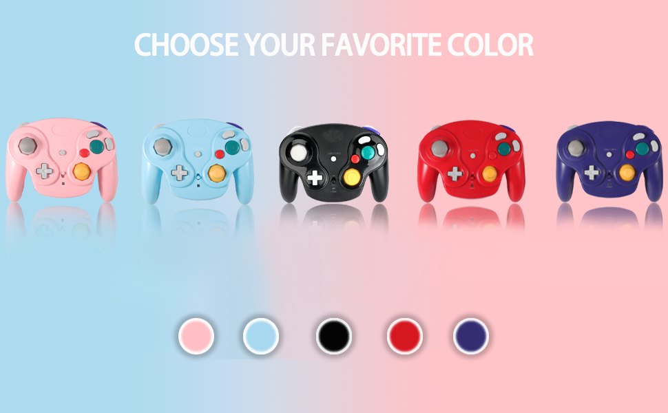 Doueuain 2 Pack Wireless Classic Controller for Wii Gmae