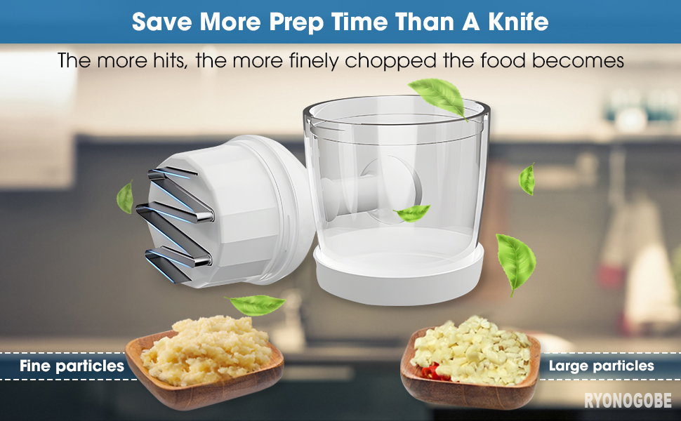 Manual Food Chopper Hand Choppers for Vegetables Onions