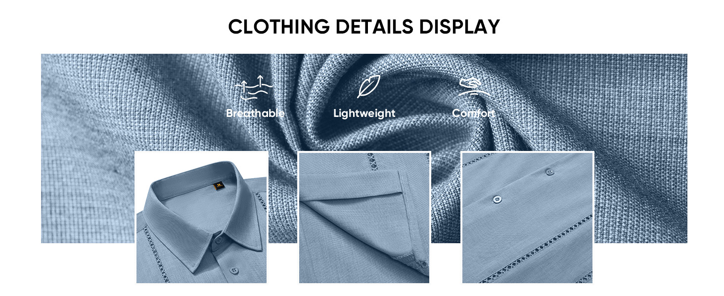 Mens Button Down Short Sleeve Shirts Summer