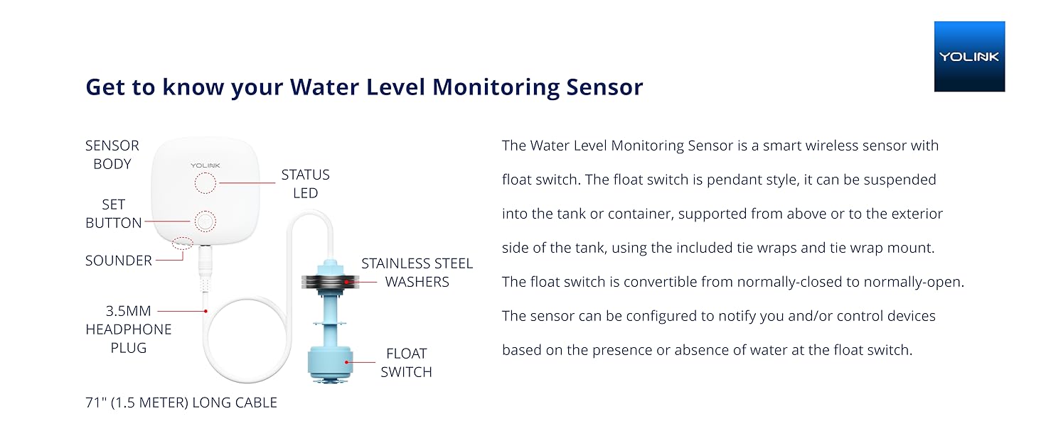 water level monitoring sensor