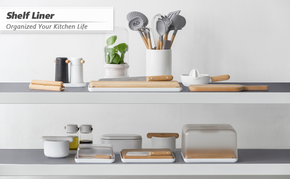 Buy CLAPONE (45 cm x 5 m) Shelf Liners for Kitchen Shelves, Drawer Mat
