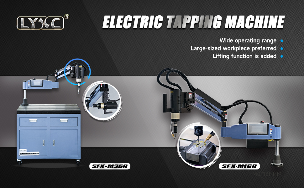 US Stock M6M36 Electric Tapping Arm Tapper Flex Arm Tapping Machine