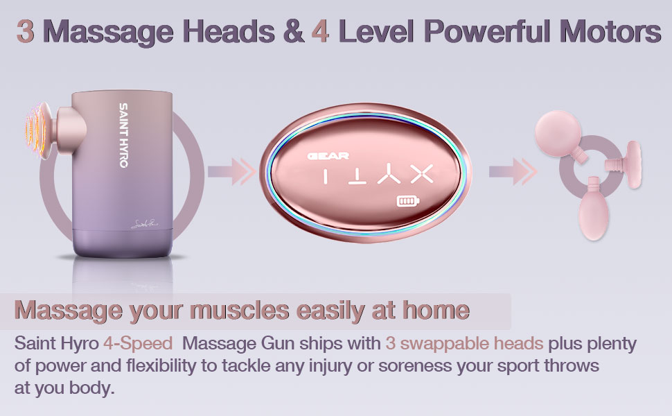 rechargeable massage gun