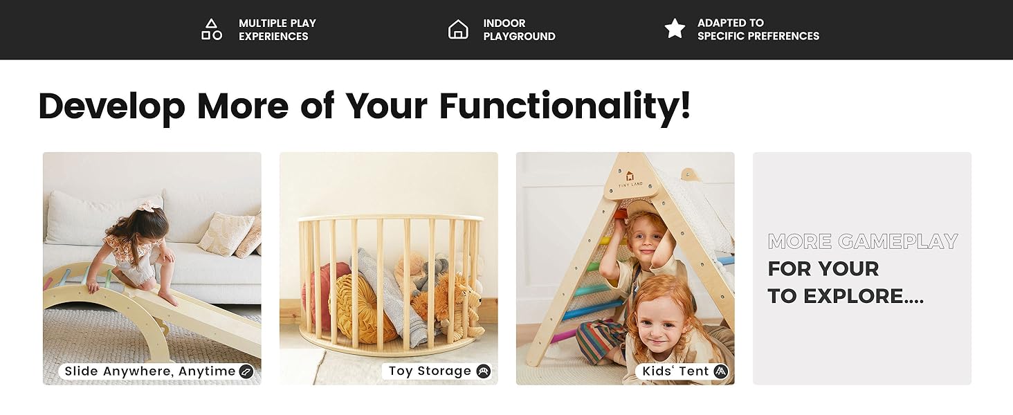 montessori climbing set