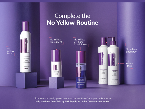 Amazon.com: Fanola No Yellow Mask, 1000 ml (2 Count Bundle