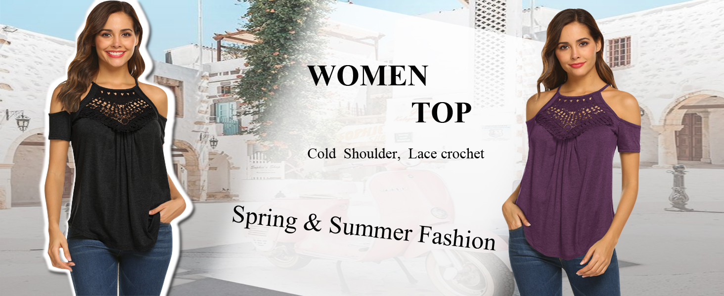 cold shoulder tops for women