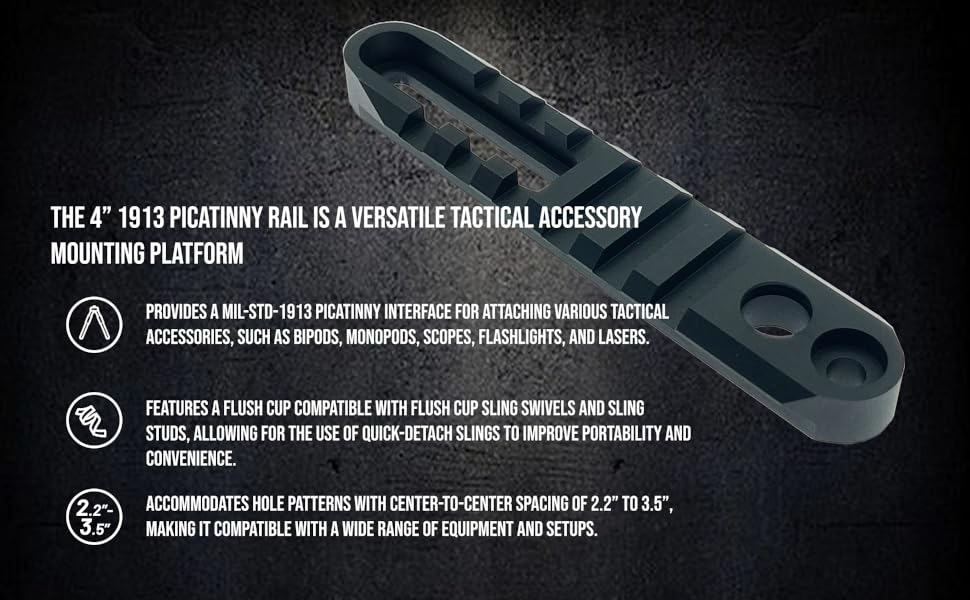 a versatile tactical accessory mounting platform
