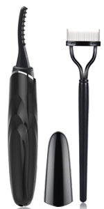 Heated eyelash curler