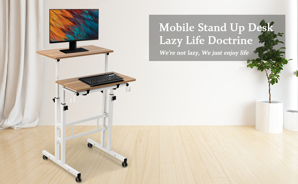 mobile standing desk