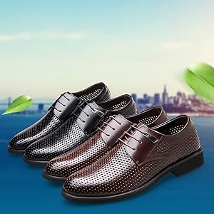 Amazon | ビジネスシューズ メンズ メッシュ 革靴 蒸れない 紳士