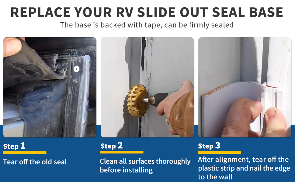 rv slide out seal