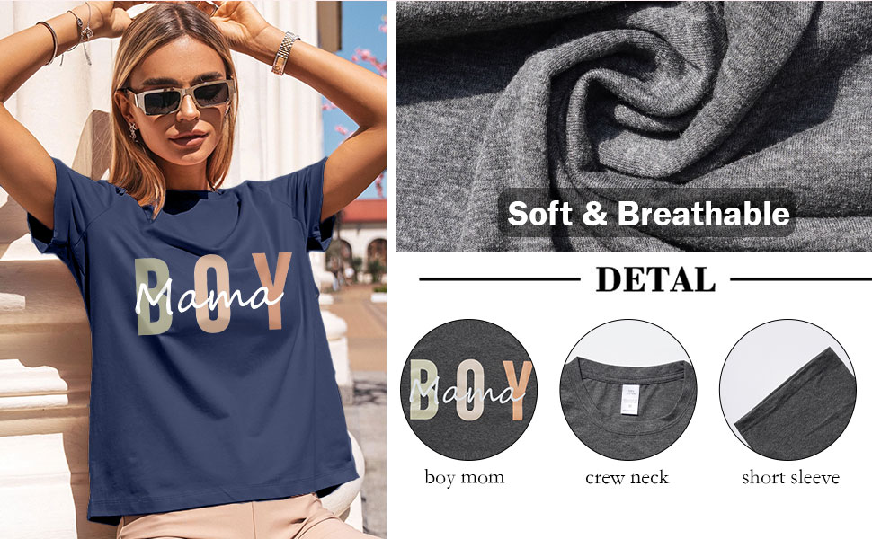 Boy Mom Shirt Mothers Day Shirt Boy Mama Shirt