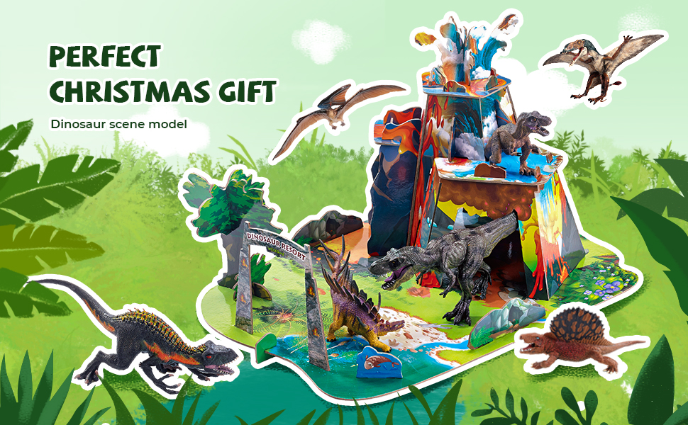 CPSTOYWORLD 3D Large Dinosaur Toys for Kids 314, Realistic