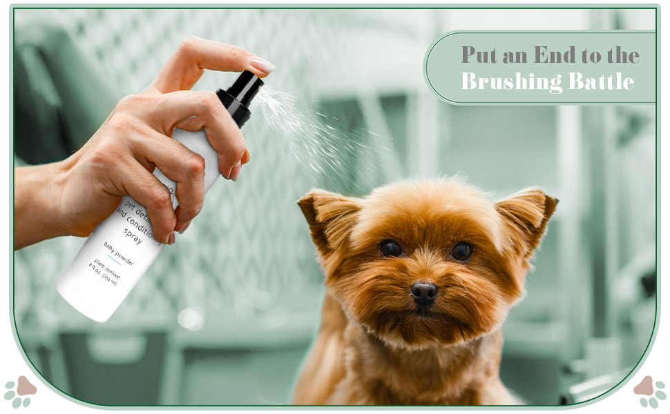 Begley's Natural Pet Detangling Spray Premium Essential