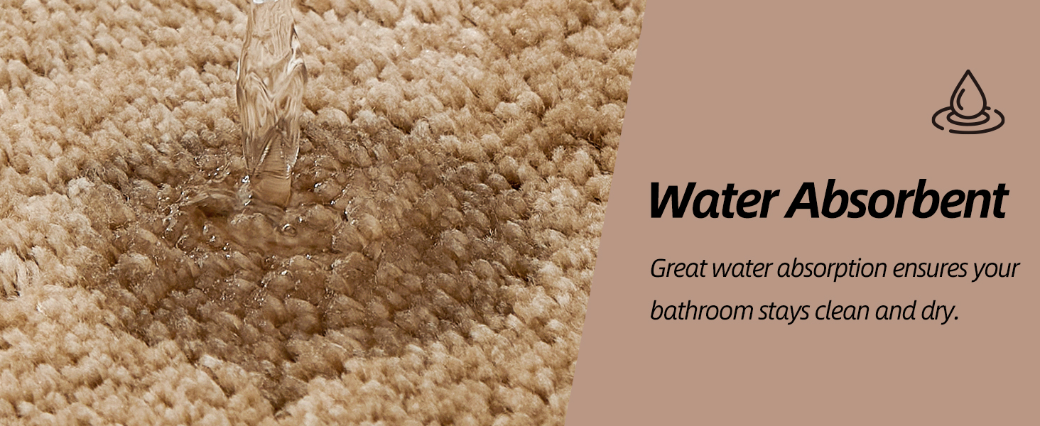 absorbent bath mat