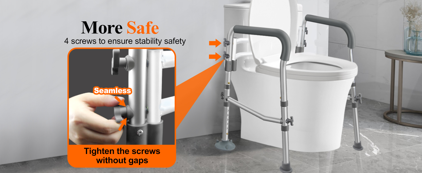 Toilet Safety Rails