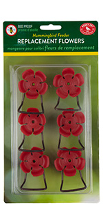 Perky-Pet Replacement Pink Petunia Flower Feeding Ports