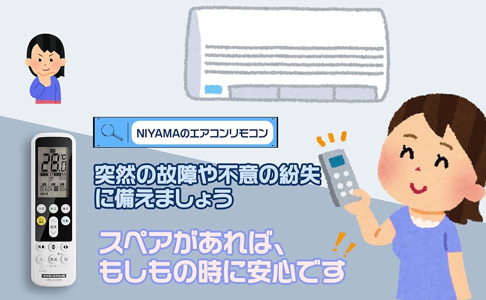 Amazon.co.jp: ダイキン用 エアコンリモコン 家庭用 ルーム