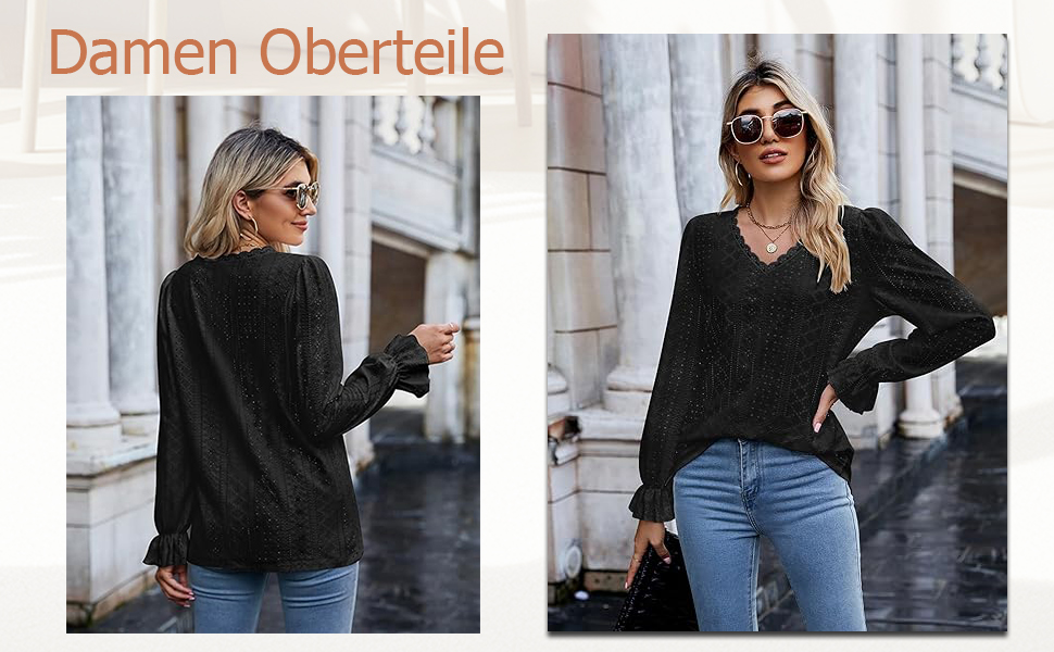 elegante Damenbluse