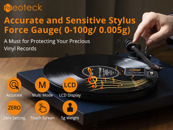 Turntable Stylus Force Gauge Scale