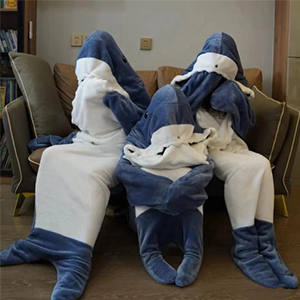 Shark Wearable Blanket, Sleeping Bag, Shark Wearable Sleeping Bag, Shark Blanket