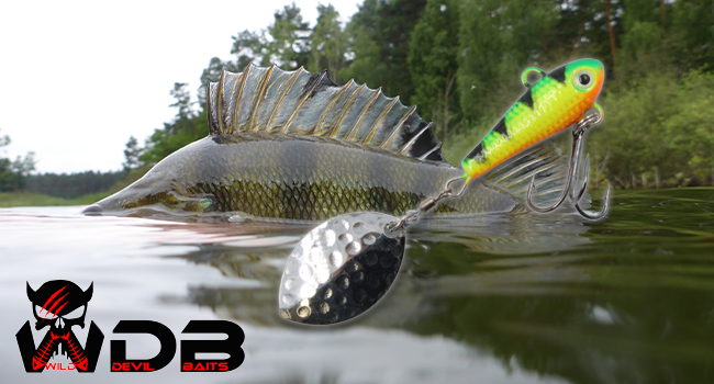 Wild Devil Baits Jig Spinner Fire Tiger