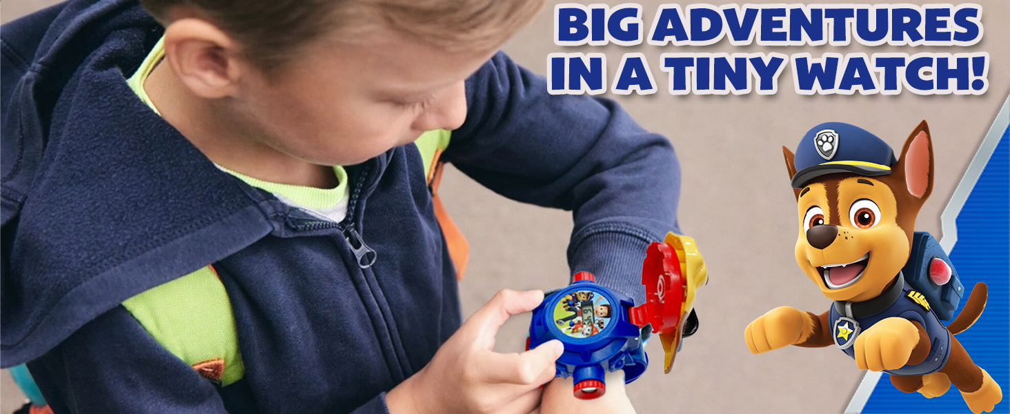 Wembley Paw Patrol Digital Projector Watch