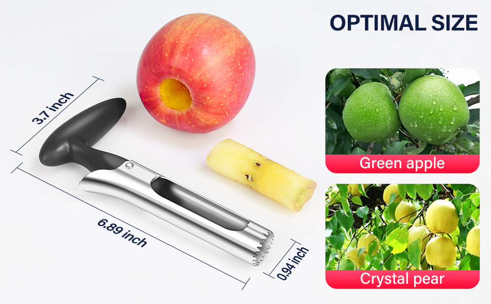 Upgraded Premium Apple Corer, Vakoo Foodgrade Stainless