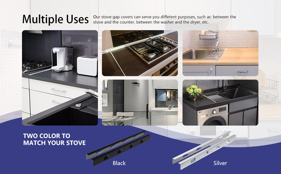 MOFINO Stove Gap Guard 丨316 Stainless Steel Stove Gap