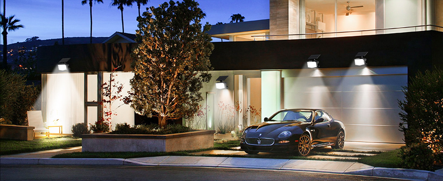 solar garage lights