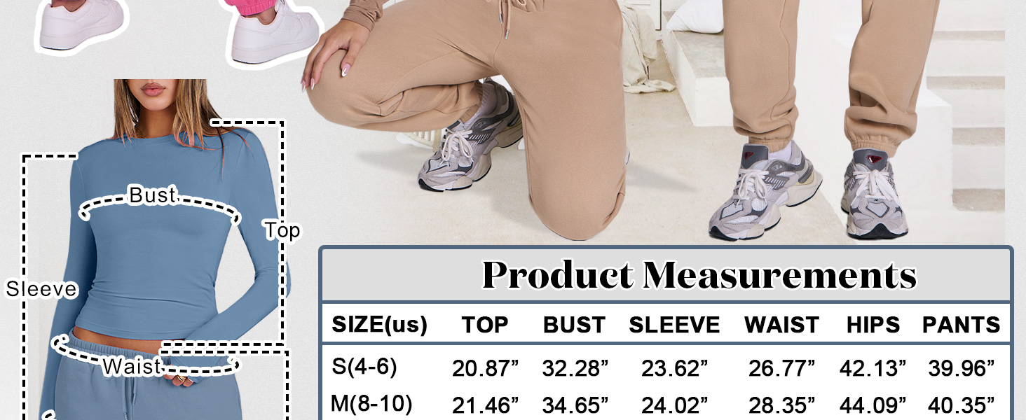 Womens 2 Piece Long Sleeve Fall Sweatsuit