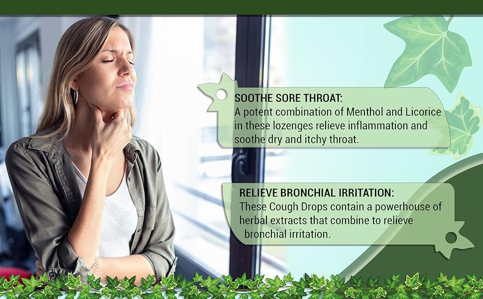 Mua Herbion Naturals Cough Drops with Ivy Leaf, Thyme & Licorice