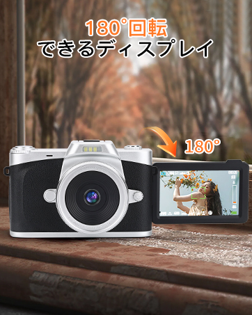 Amazon.co.jp: Moledro デジタルカメラ 4K デジカメ 6800万画素