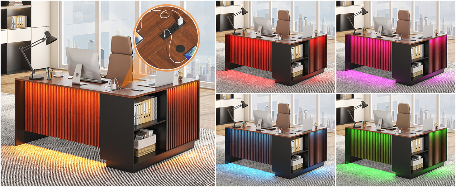 executive desk l shape