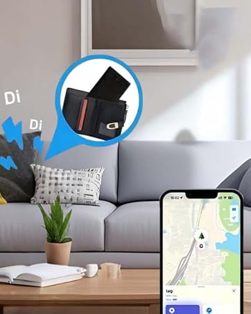 Wallet Tracker Card Apple, Ultrathin Airtag Card, Tile Wallet Tracker With Wireless Charging,Card
