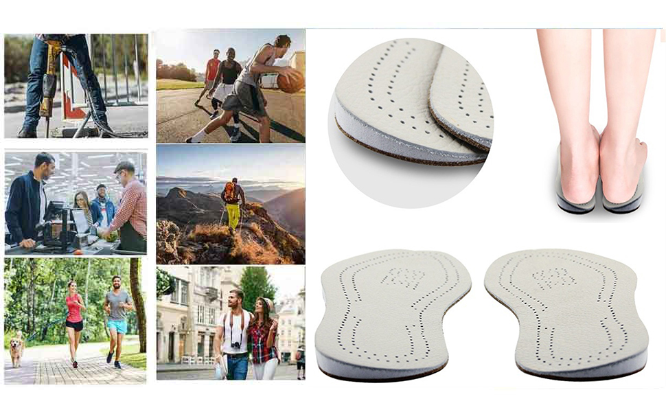 Supination Orthotic Insoles, Lateral Heel Wedges Shoe