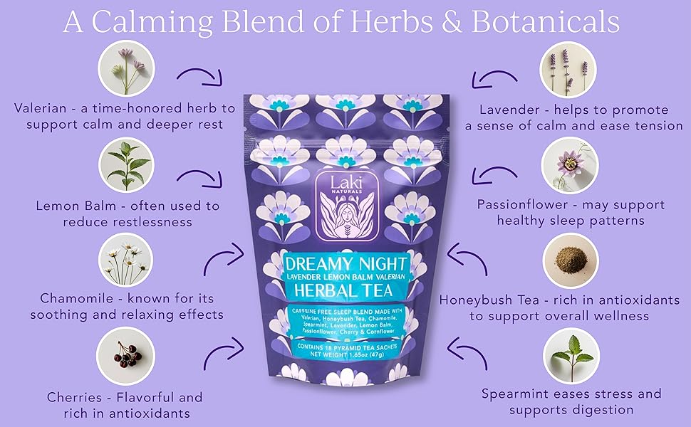 Calming Blend of Herbs & Botanicals 