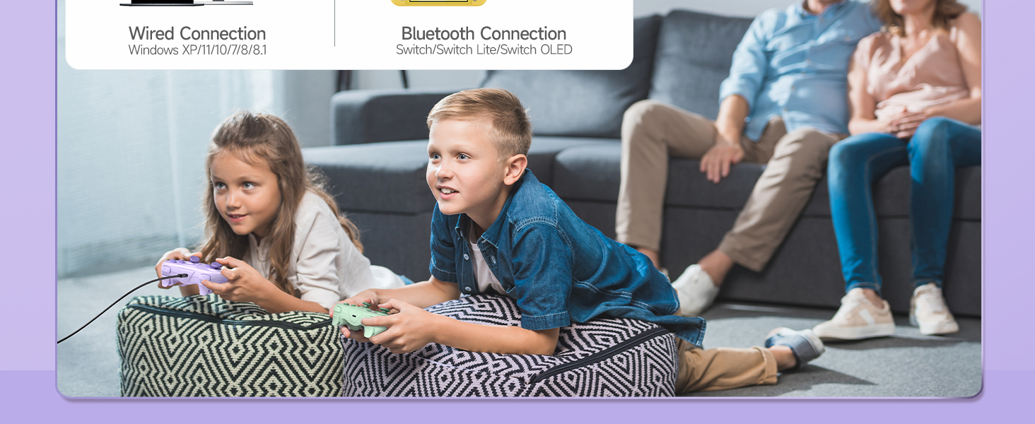 EasySMX Switch Controller, Programmable Wireless Bluetooth Controller Joystick Gamepad for Switch/Switch Lite/Switch OLED, Rechargeable Controller PC, Wake Up Function 23 EasySMX Controller for Nintendo Switch