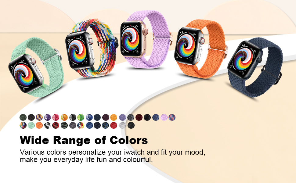 Wide Range of Colours