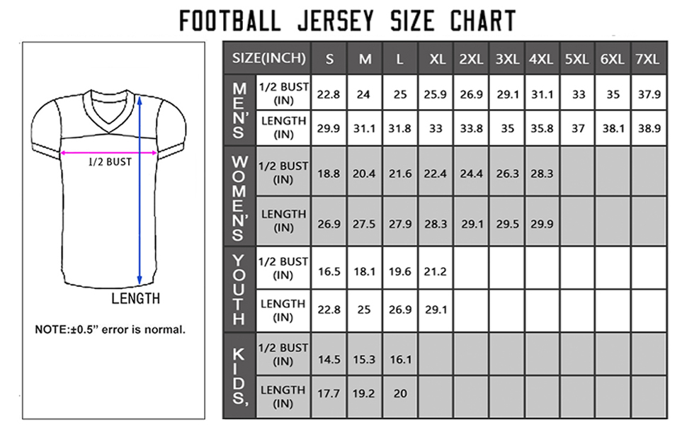 トップス Basicks FOOTBALL SHIRT sizeS Tops Sizing Charts