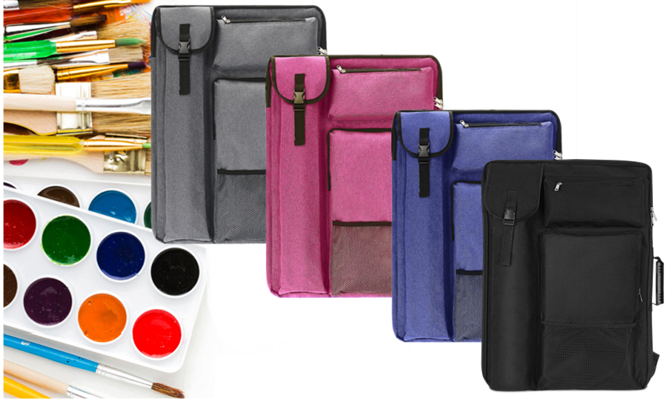 Art Portfolio Case 18 X 24,art Portfolio With Backpack