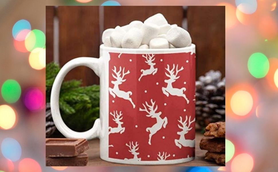 Christmas Coffee Mug and Coaster Combo