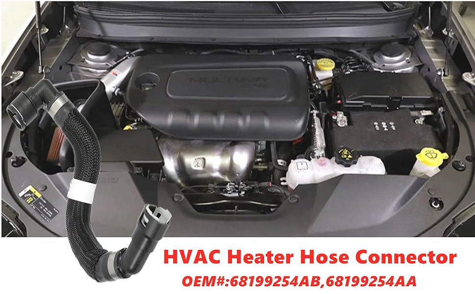 Heater Supply Jumper Hose Replacement Part for Jeep Grand