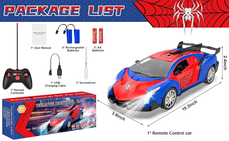 spiderman toys for boys 4-6