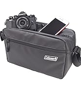 エツミ&amp;Coleman コラボレーションモデル コールマンカメラショルダーバッグ 2L ブラック VCO-8700 Amazon | エツミ&Coleman コラボレーションモデル コールマン