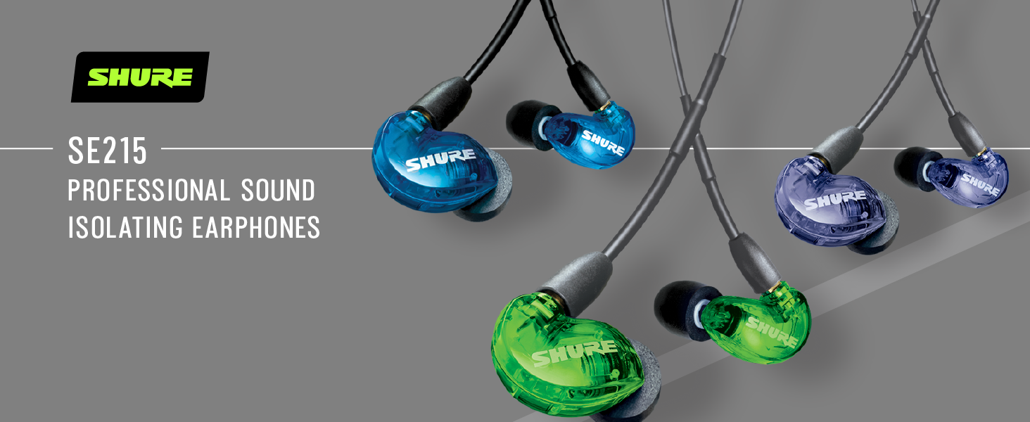 Amazon.com: Shure SE215 Special Edition PRO Wired Earbuds ...